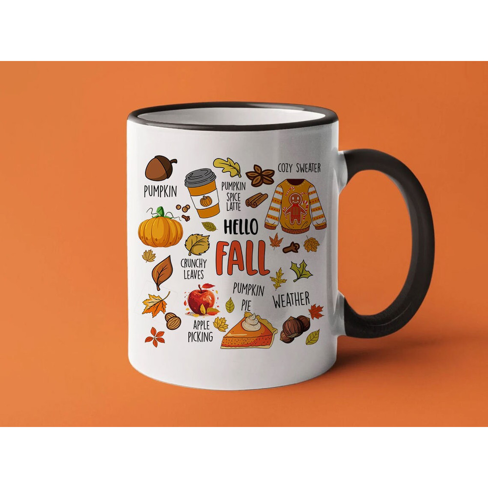 Hello Fall Coffee Mug Wrap, Fall Mug, Pumpkin Spice Mug, Autumn Mug, Fall Cups, Fall Vibes Mug Png, Autumn Decor, Thanksgiving Gifts - 2.jpg