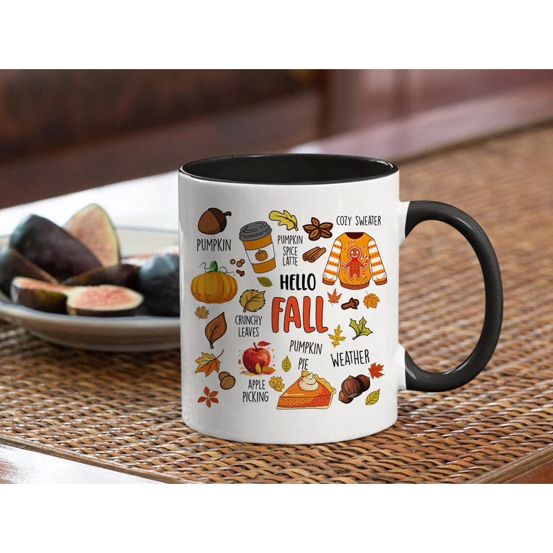 Hello Fall Coffee Mug Wrap, Fall Mug, Pumpkin Spice Mug, Autumn Mug, Fall Cups, Fall Vibes Mug Png, Autumn Decor, Thanksgiving Gifts - 3.jpg