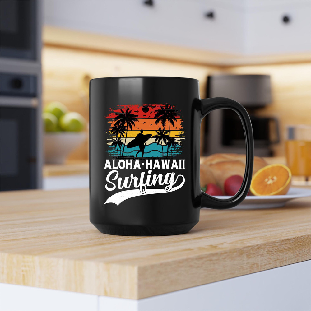 Aloha Hawaii Surfing Mug, Surfing Aloha Hawaii Coffee and Tea Gift Mug, Surfing Aloha Hawaii Gift, Hawaii, Aloha, Surfing, Surfer, Surf - 1.jpg