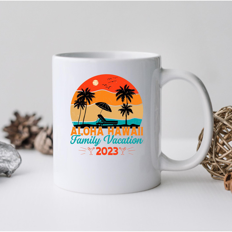 Aloha Hawaii Family Vacation 2023 Mug, Aloha Hawaii Family Vacation Coffee and Tea Gift Mug, Aloha Hawaii Family Vacation, Vacation, Holiday - 2.jpg
