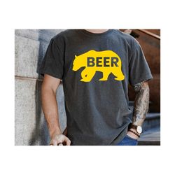 Beer Svg, Beer Shirt Design, Drinking Beer Svg, Bear Svg, Oktoberfest Svg, Funny Beer Svg, Drinking Svg, Beer Love Gift,