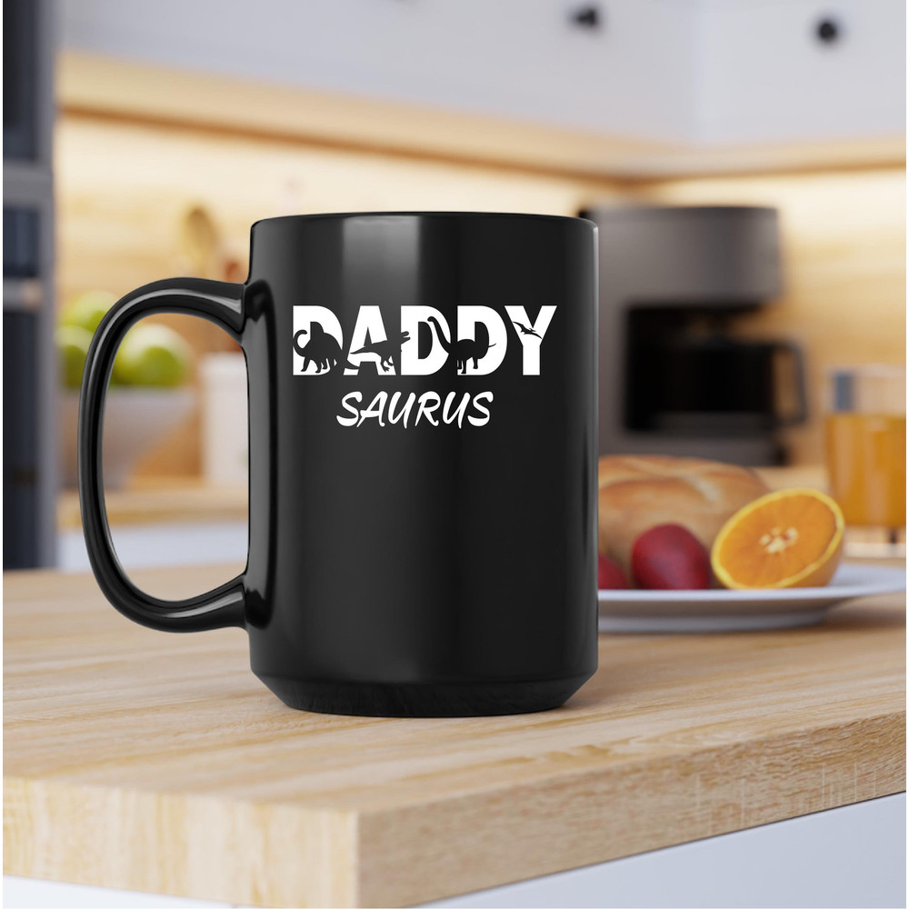 Daddy Saurus Mug, Daddy Saurus Coffee and Tea Gift Mug, Daddy Saurus Gift, Daddy Saurus Gift Mug, Daddy Saurus, Fathers Day - 2.jpg