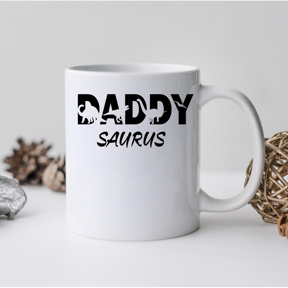 Daddy Saurus Mug, Daddy Saurus Coffee and Tea Gift Mug, Daddy Saurus Gift, Daddy Saurus Gift Mug, Daddy Saurus, Fathers Day - 3.jpg