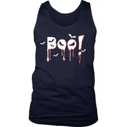 halloween costume boo ghost funny scary men&8217s tank