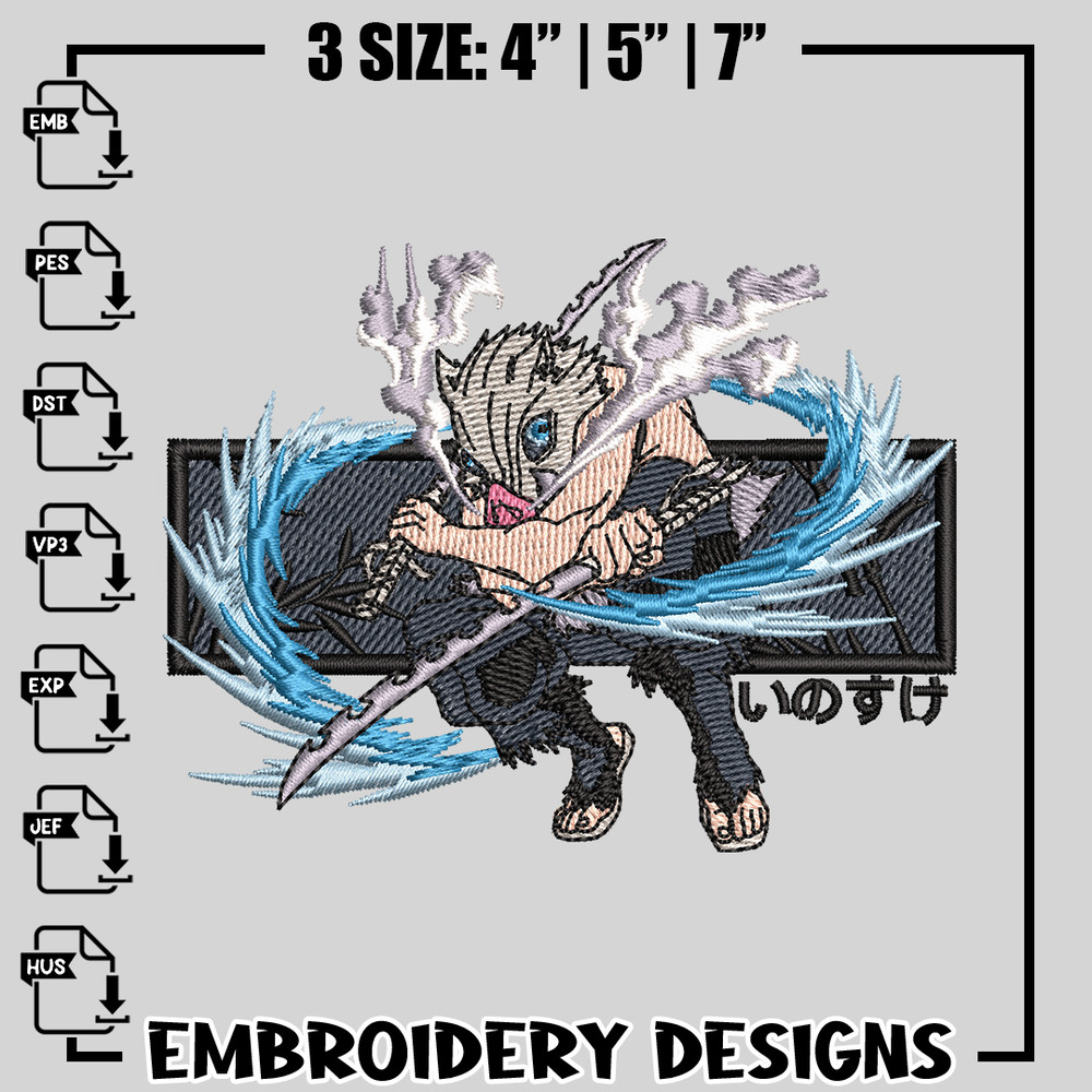 inosuke embroidery design