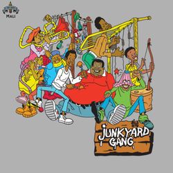 Fat Albert  The Junkyard Gang Sublimation PNG Download