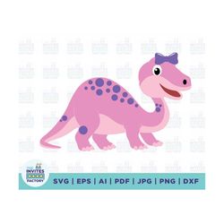 pink dinosaur svg, tyrannosaurus rex svg, pink dinosaur split monogram svg file for cricut, girl dinosaur svg, clipart,