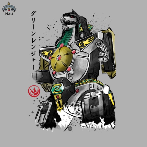 ML06071627-Dragonzord watercolor Sublimation PNG Download.jpg