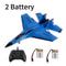 Remote Control Glider Plane Toy Blue 2B