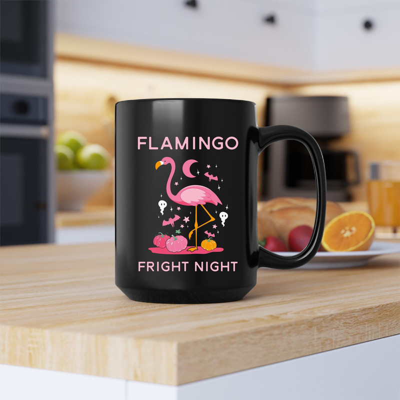 Flamingo Fright Night Mug, Flamingo Fright Night Coffee and Tea Gift Mug, Flamingo Fright Night Gift, Flamingo, Fright, Night - 1.jpg
