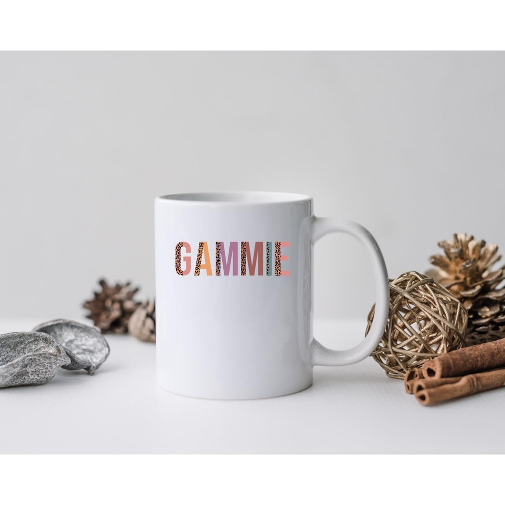 Gammie Mug, Gammie Canvas Tote Bag, Gammie Coffee and Tea Gift Mug, Gammie Gift Mug, Gammie Gift Bag, Leopard Gammie Mug, Leopard Gammie Bag - 2.jpg