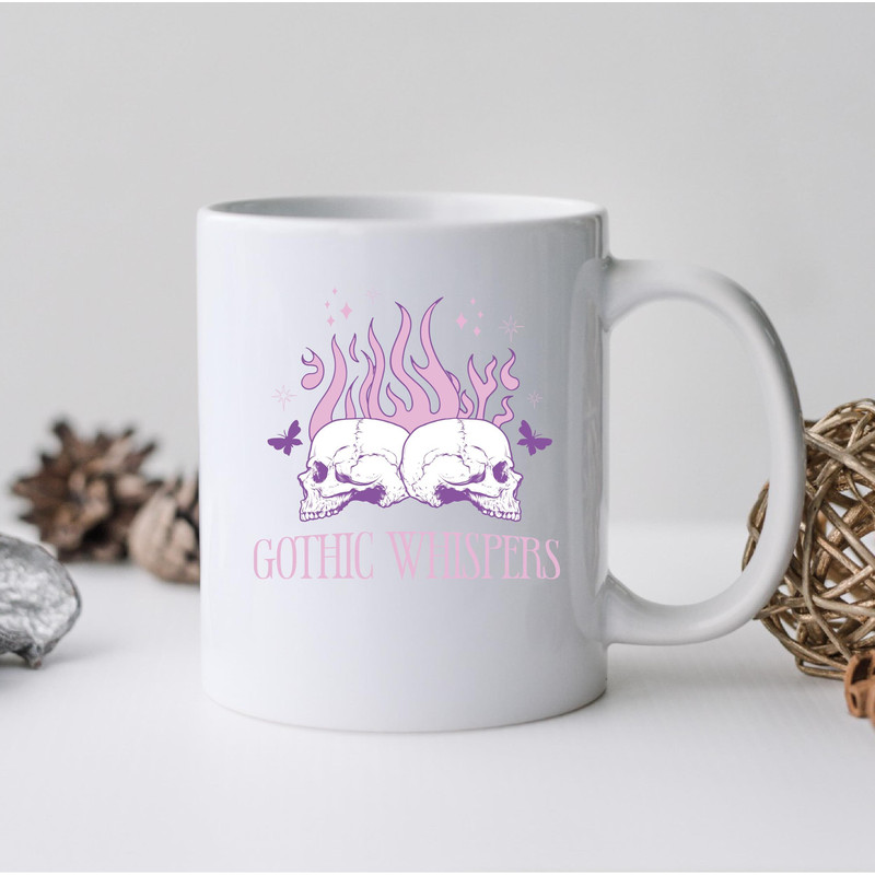Gothic Whispers Mug, Gothic Whispers Coffee and Tea Gift Mug, Gothic Whispers Gift, Whispers, Gothic - 2.jpg