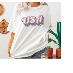 america shirt, 4th of july, memorial day, usa t-shirt, 1776 shirt, vintage, red white blue shirt, gift for mom, gift for