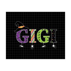 gigi witch spider svg, trick or treat svg, spooky vibes, witch svg, fall svg, svg, sublimation designs downloads