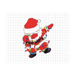 dabbing santa claus christmas svg,png, santa claus, christmas light png, holiday season,, file for sublimation