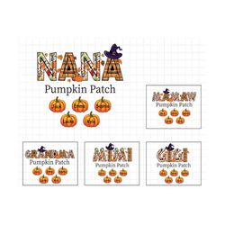 custom mimi pumpkin patch png,svg, personalized mimi nana gigi grandma custom kidnames png for direct printed shirt,file