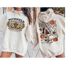 pottsfield hoodie, pottsfield harvest festival sweatshirt, autumn harvest shirt, over the garden wall sweater, halloween