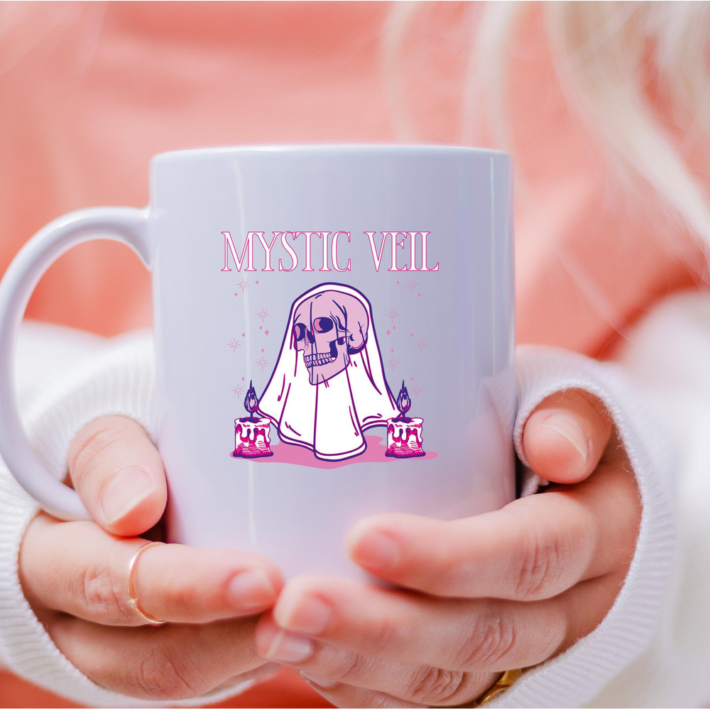 Mystic Veil Mug, Mystic Veil Coffee and Tea Gift Mug, Mystic Veil Gift, Mystic Veil, Mystic, Veili, Skull, Skull Mug - 4.jpg