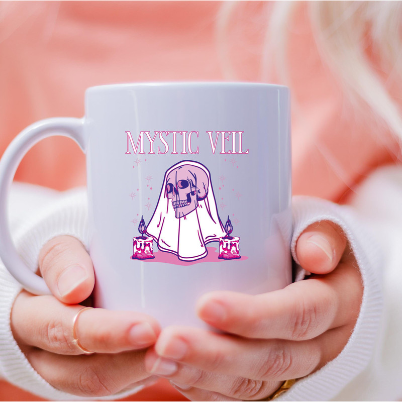 Mystic Veil Mug, Mystic Veil Coffee and Tea Gift Mug, Mystic Veil Gift, Mystic Veil, Mystic, Veili, Skull, Skull Mug - 4.jpg