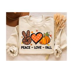 peace love fall, fall vibes png, happy fall png, fall shirt design, autumn png, thanksgiving png, pumpkin png, png files