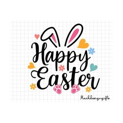 happy easter svg, easter svg, easter rabbit svg, christian svg, rabbit svg, bunny svg, easter day svg, easter bunny svg,