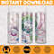 Kitty Coffee Tumbler Spring Flower Pink Cat PNG, 20oz Straight Skinny Wrap, Cartoon Tumbler, Tumbler Wrap (24).jpg