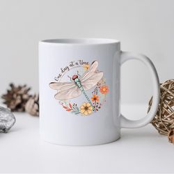 one day at a time mug, one day at a time coffee and tea gift mug, one day at a time,