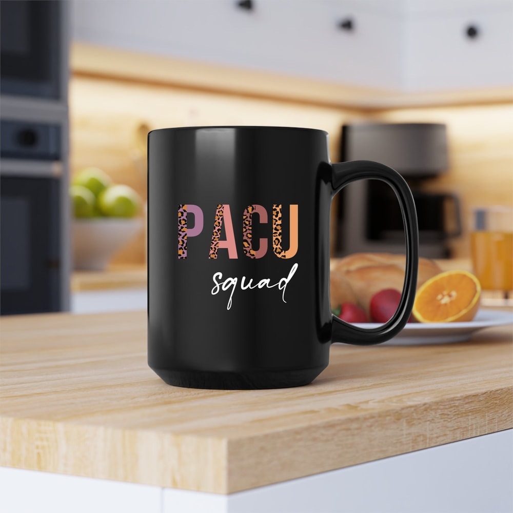 PACU Squad Mug, PACU Squad Canvas Tote Bag, Pacu Squad Coffee and Tea Gift Mug, Post Anesthesia Care Unit, Leopard Pacu Squad - 2.jpg