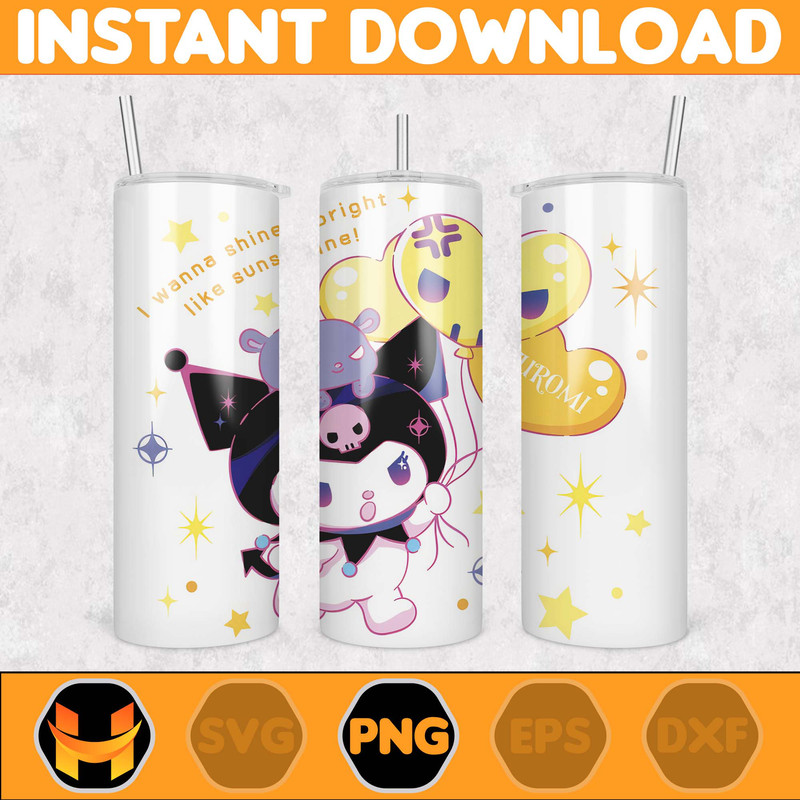 Kitty Coffee Tumbler Spring Flower Pink Cat PNG, 20oz Straight Skinny Wrap, Cartoon Tumbler, Tumbler Wrap (26).jpg