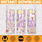 Kitty Coffee Tumbler Spring Flower Pink Cat PNG, 20oz Straight Skinny Wrap, Cartoon Tumbler, Tumbler Wrap (28).jpg