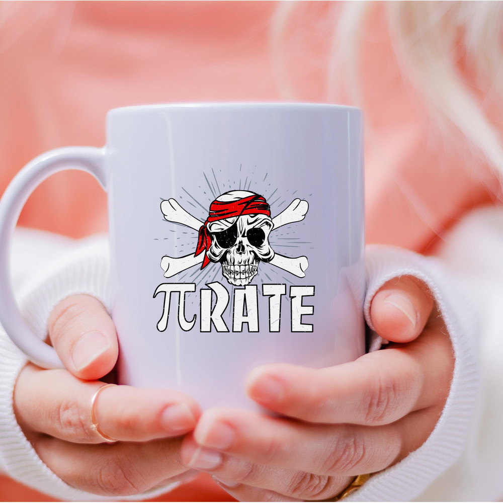 Pirate Mug, Pirate Coffee and Tea Gift Mug, Pirate Gift, Math Pirate Mug, Math, Skull Pirate, Skull Pirate Mug, Skull, Skull Mug - 3.jpg