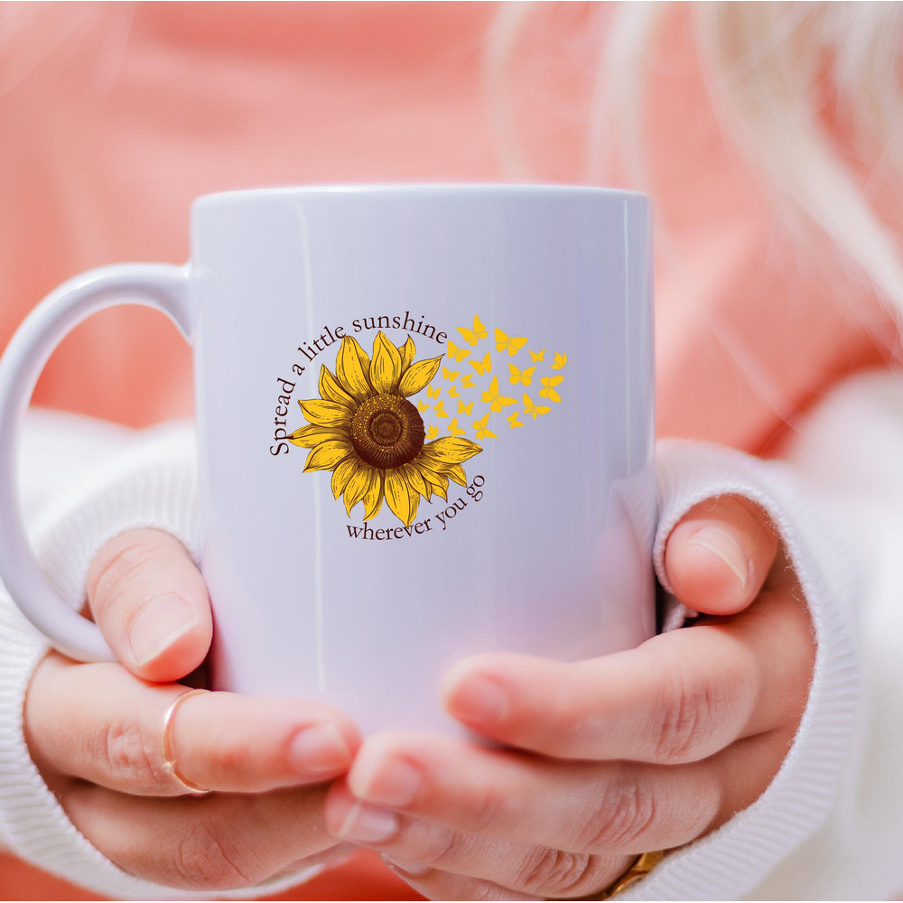 Spread A Little Sunshine Mug, Spread A Little Sunshine Coffee and Tea Gift Mug, Spread A Little Sunshine Gift, Spread Sunshine, Sunshine - 3.jpg