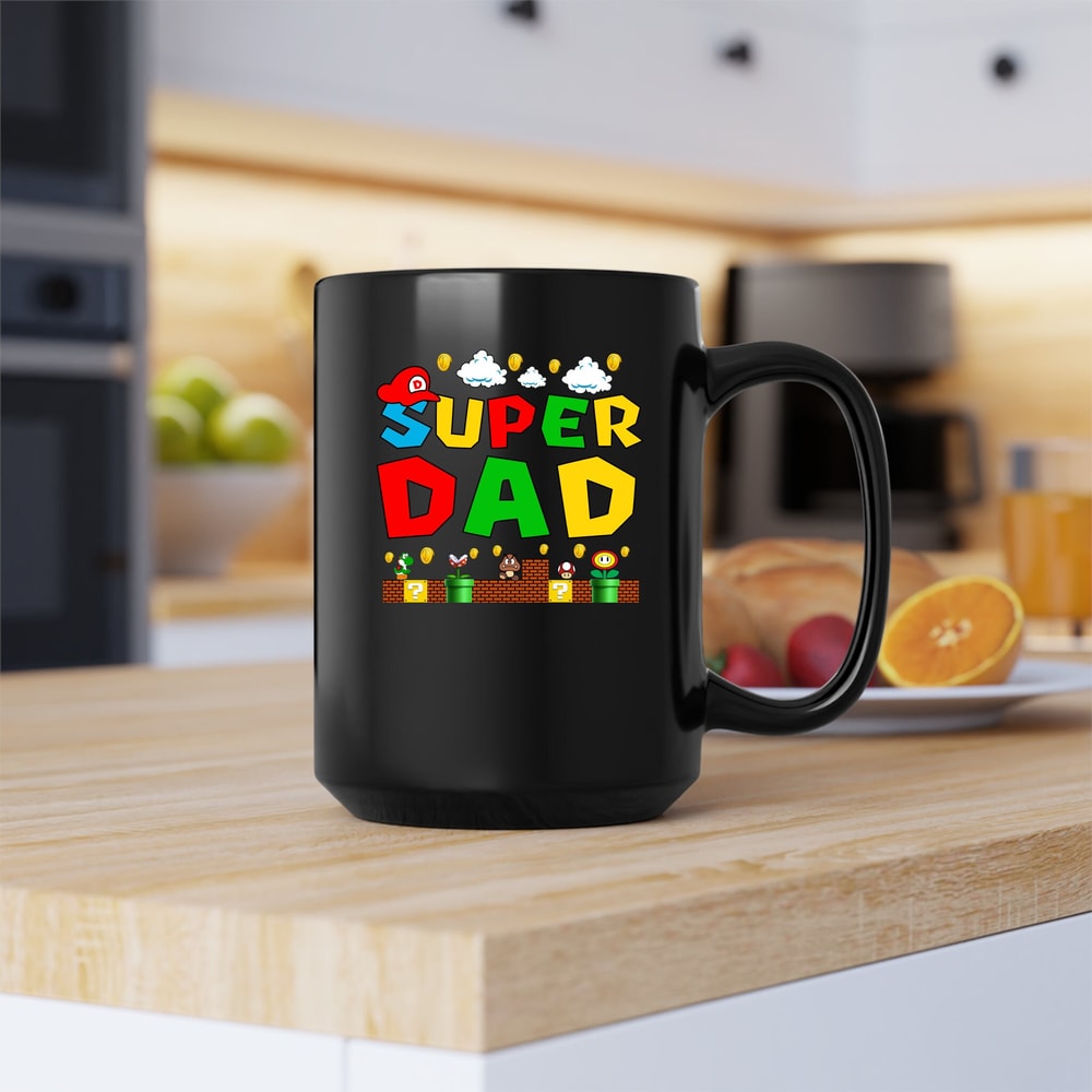 Super Dad Mug, Super Dad Canvas Tote Bag, Super Dad Coffee and Tea Gift Mug, Super Dad Gift Mug, Super Dad Gift Bag, Super Dad - 2.jpg