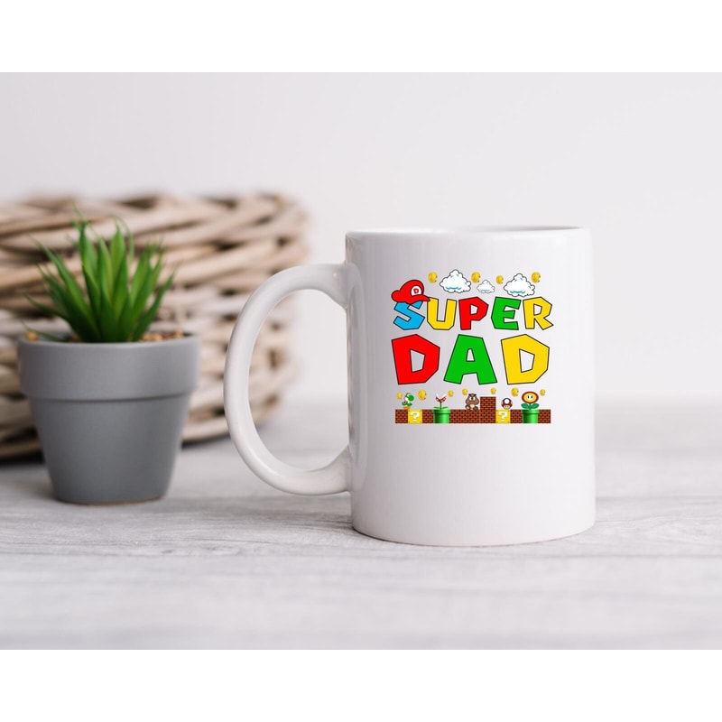 Super Dad Mug, Super Dad Canvas Tote Bag, Super Dad Coffee and Tea Gift Mug, Super Dad Gift Mug, Super Dad Gift Bag, Super Dad - 3.jpg