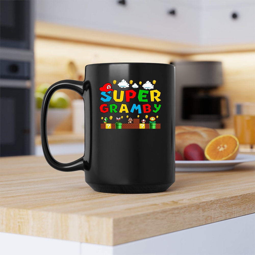 Super Gramby Mug, Super Gramby Canvas Tote Bag, Super Gramby Coffee and Tea Gift Mug, Super Gramby Gift Mug, Super Gramby Gift Bag - 3.jpg