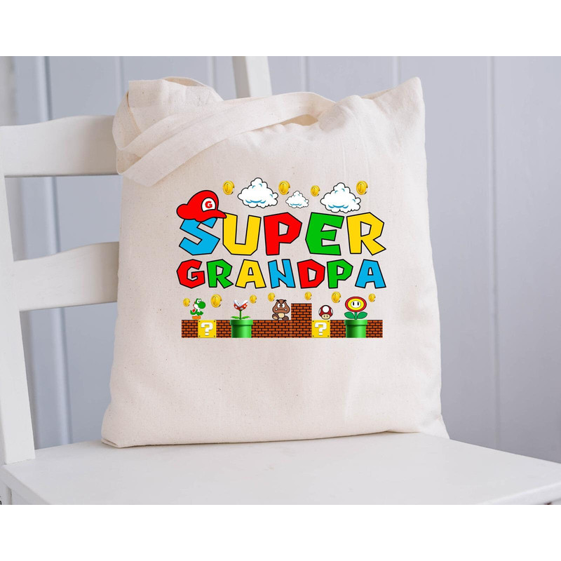 Super Grandpa Mug, Super Grandpa Canvas Tote Bag, Super Grandpa Coffee and Tea Gift Mug, Super Grandpa Gift Mug, Super Grandpa Gift Bag - 5.jpg
