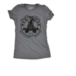 witch shirt, pagan tshirt, occult shirt, salem local witches union, salem witch trials, witch shirt, salem shirts, vinta