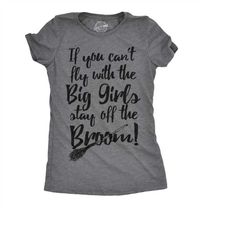 fly with the big girls, witch t shirt, naughty witch tee, funny halloween shirt women, halloween wedding bachelorette t