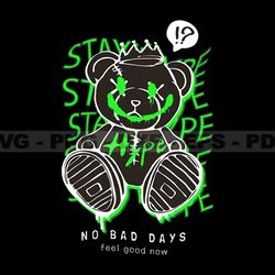 Stay Cool Teddy Bear Stretwear, Teddy Bear Tshirt Design, Streetwear Teddy Bear PNG, Urban, DTG, DTF 114