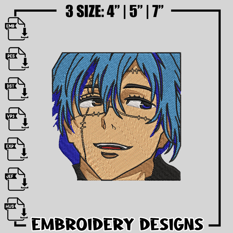 Mahito embroidery design