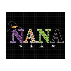 nana witch spider svg, trick or treat svg, spooky vibes, witch svg, fall svg, svg, sublimation designs downloads