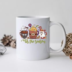 tis the season mug, tis the season coffee and tea gift mug, tis the season gift, tis,