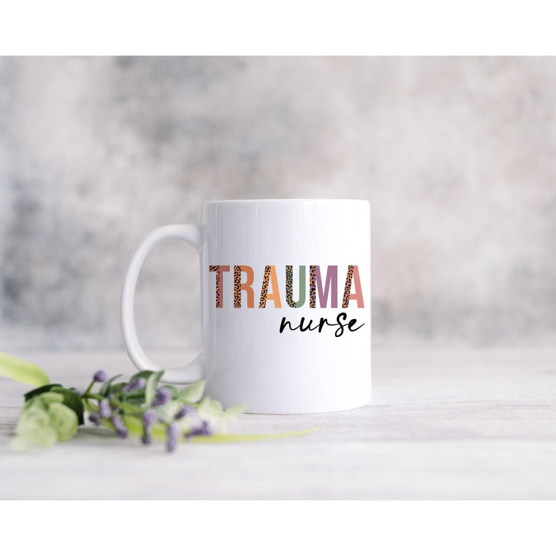 Trauma Nurse Mug, Trauma Nurse Canvas Tote Bag, Trauma Nurse Coffee and Tea Gift Mug, Leopard Trauma Nurse, Trauma Nurse Gift - 4.jpg