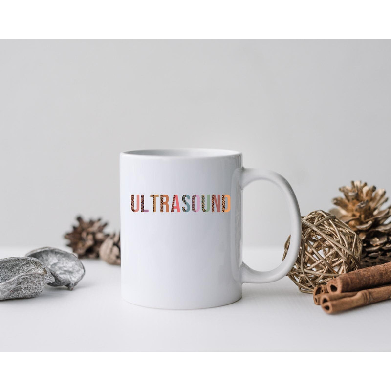 Ultrasound Mug, Ultrasound Canvas Tote Bag, Ultrasound Coffee and Tea Gift Mug, Leopard Ultrasound, Ultrasound Gift, Ultrasound Gift Mug - 2.jpg