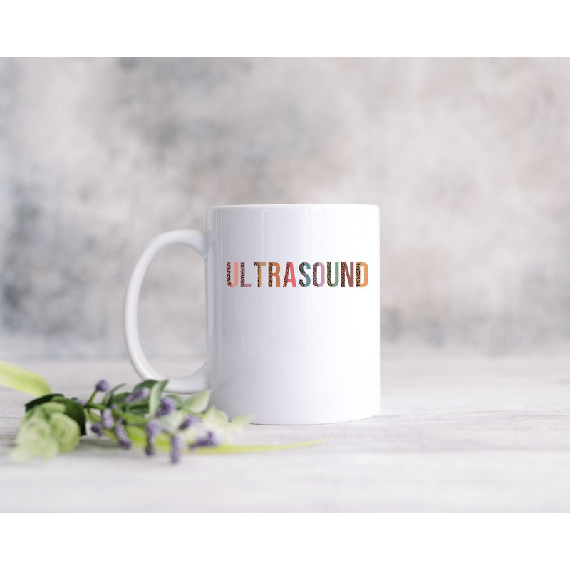 Ultrasound Mug, Ultrasound Canvas Tote Bag, Ultrasound Coffee and Tea Gift Mug, Leopard Ultrasound, Ultrasound Gift, Ultrasound Gift Mug - 4.jpg