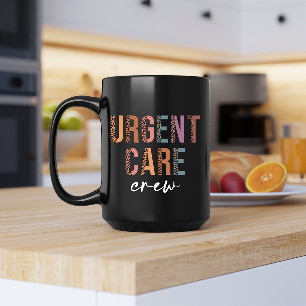 Urgent Care Crew Mug, Urgent Care Crew Canvas Tote Bag, Urgent Care Crew Coffee and Tea Gift Mug, Leopard Urgent Care Crew, Urgent Care Crew - 4.jpg