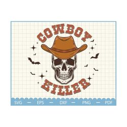 cowboy killer svg, western halloween svg, skeleton cowboy svg, halloween svg, skeleton svg, fall svg, cowboy western shi