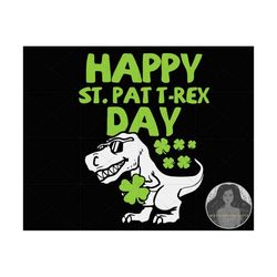 Dinosaur Svg, St Patricks Day, Gift For Kids, Lucky Vibes Svg, St Patrick Clipart, Saint Patricks, Shamrock Svg, Svg Fil