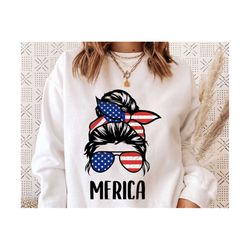 messy bun usa flag svg, 4th of july girl svg, messy buns america flag svg, 4th of july svg, 4th july shirt design, indep