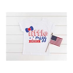 little miss america svg, independence day svg, 4th of july svg, 4th of july shirt design, miss america svg, america flag